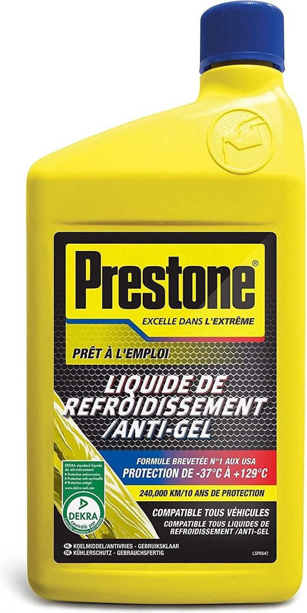 Prestone Koelvloeistof 1 Liter Geel