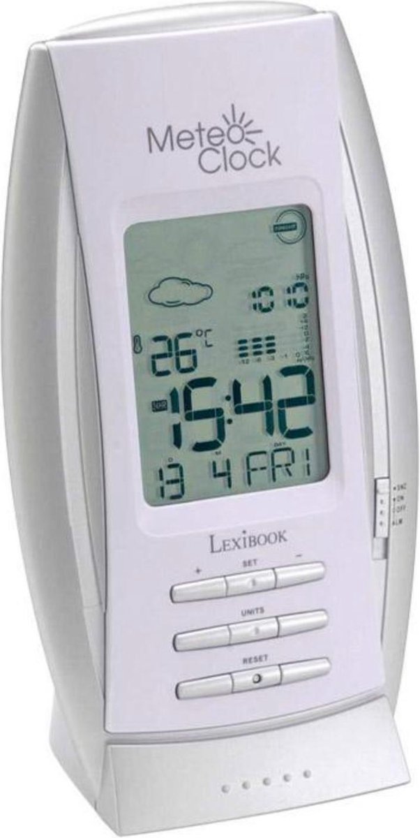 Weerstation voor binnen - digitaal - Luchtdruk - weersvoorspelling Lexibook SM840