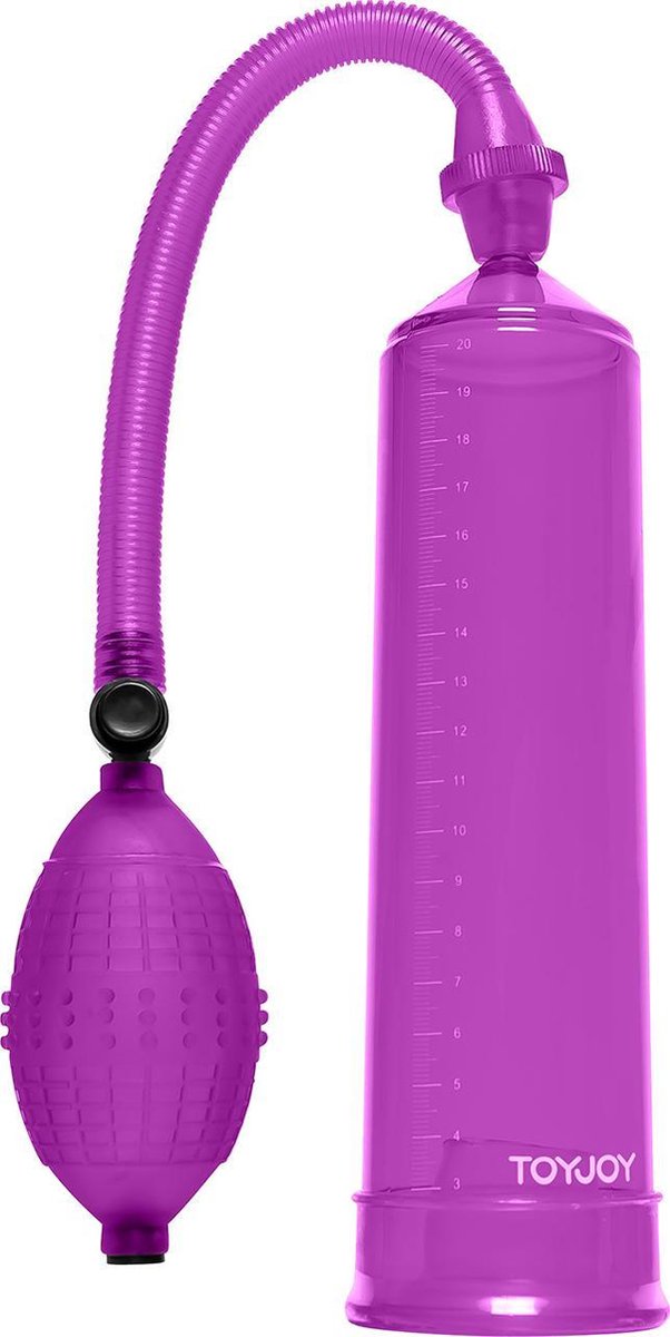 Toy Joy Power Pump - Penispomp - Paars - Ø 55 mm