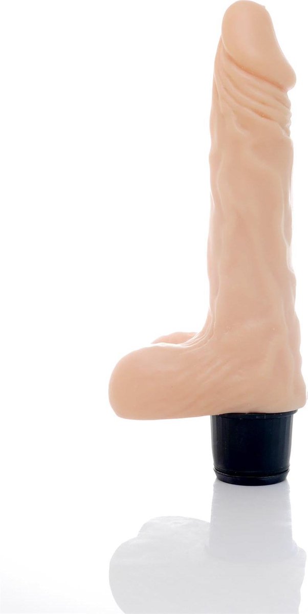 Bossoftoys - Cyclone - 12 Function - Realistic Vibrator - Cyber Leather - Extra Ordinary Flexible Material - Flesh - 20
