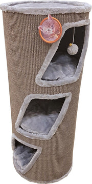 de Boon - Katten Klimton Sisal 3-Gaats Diagonaal - 100cm - Grijs/Lichtgrijs