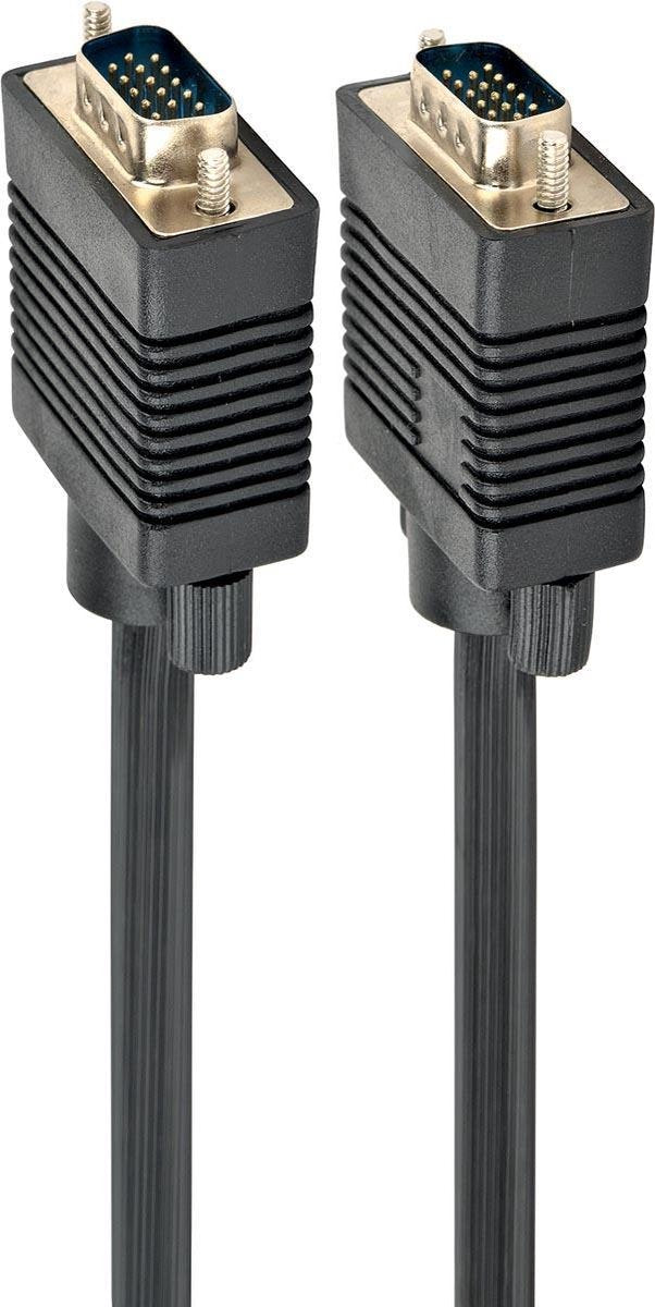 Gembird - VGA (D-Sub) naar VGA (D-Sub) - 3 m - Zwart