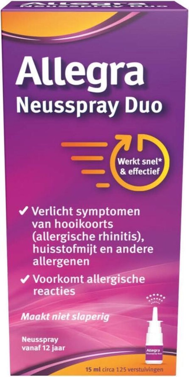 Allegra Neusspray Duo 15 ml