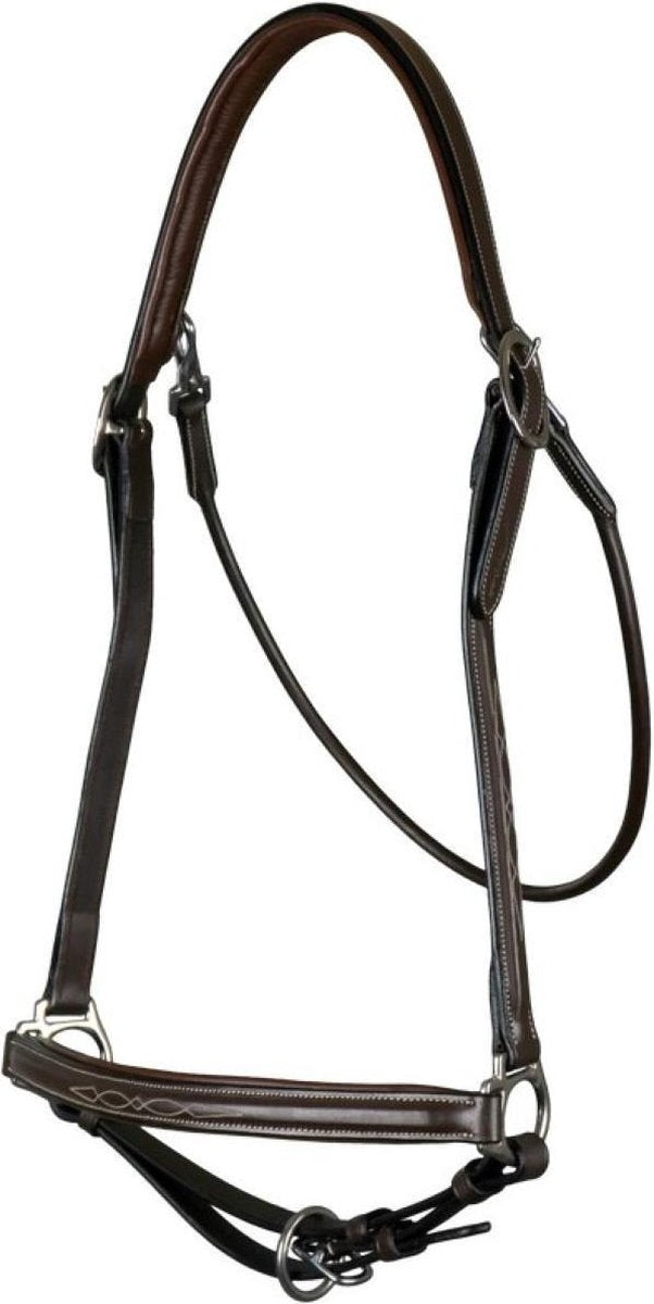 Dy'on Halster  Working Collection Grooming Leer - Brown - full