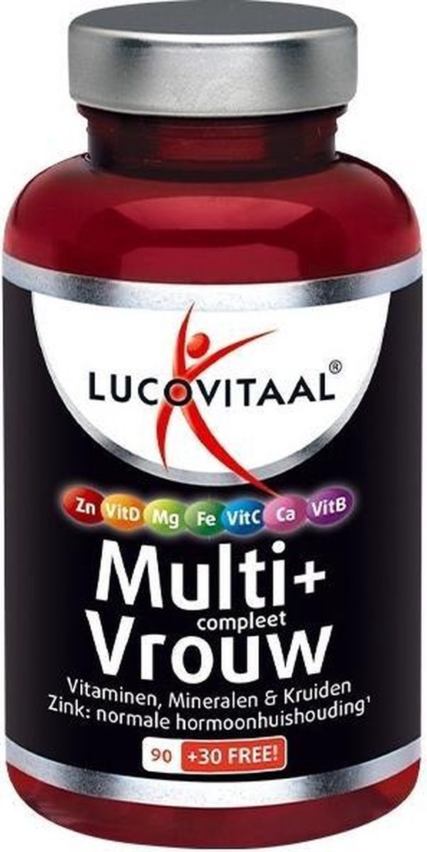 Lucovitaal Multi plus compleet vrouw
