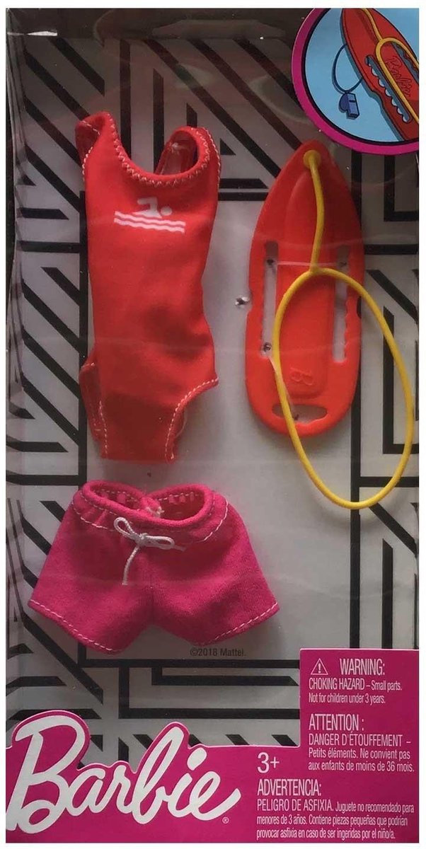 Barbie Reddingsbrigade Outfit - Kleding Accessoires