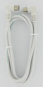 Coax aansluitkabel haaks (IEC Male-Female) 1