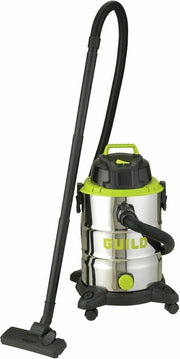 Guild 30L stalen vat nat- en droogzuiger - 1500W Alleszuiger stofzuiger