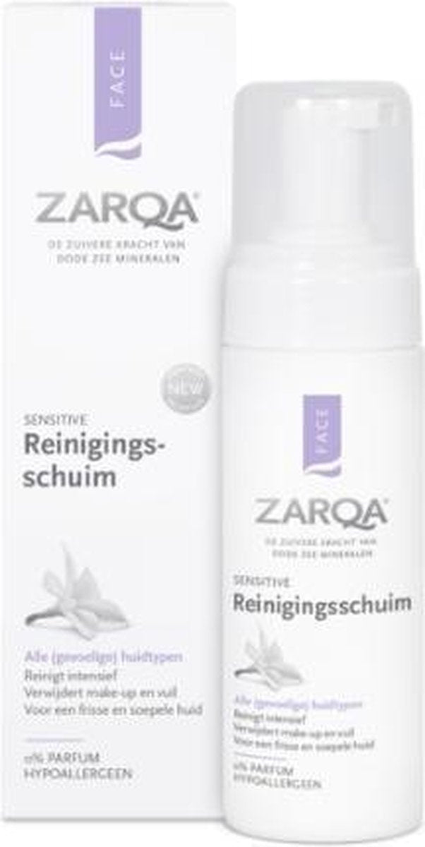 Zarqa Reinigingsschuim Sensitive 150 ml