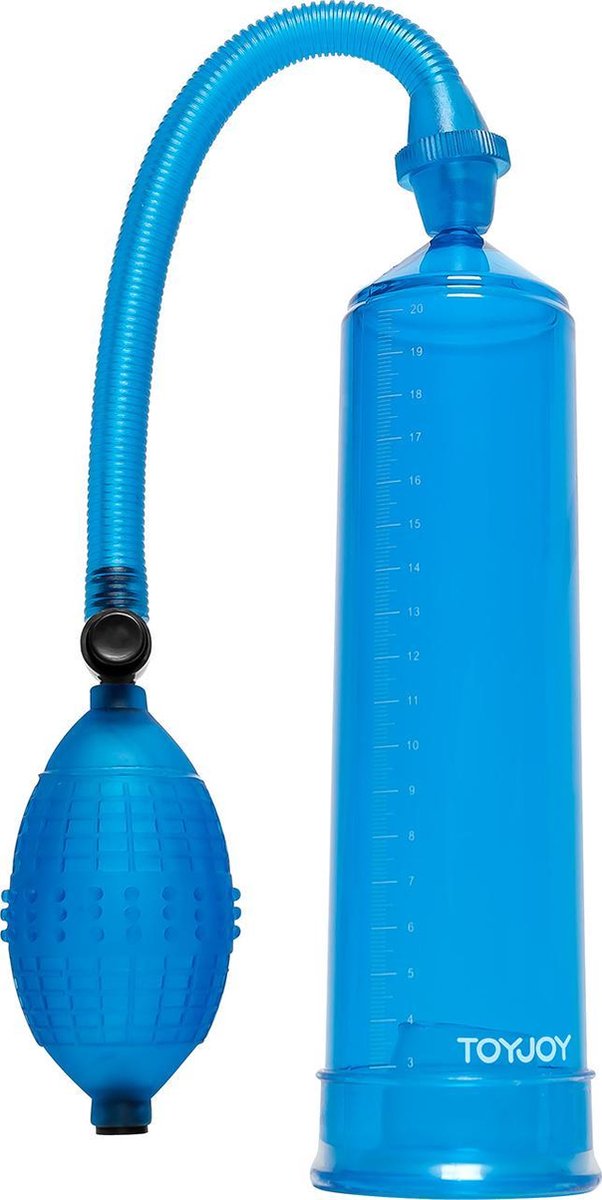 ToyJoy Power Pump - Penispomp - Blauw - Ø 55 mm