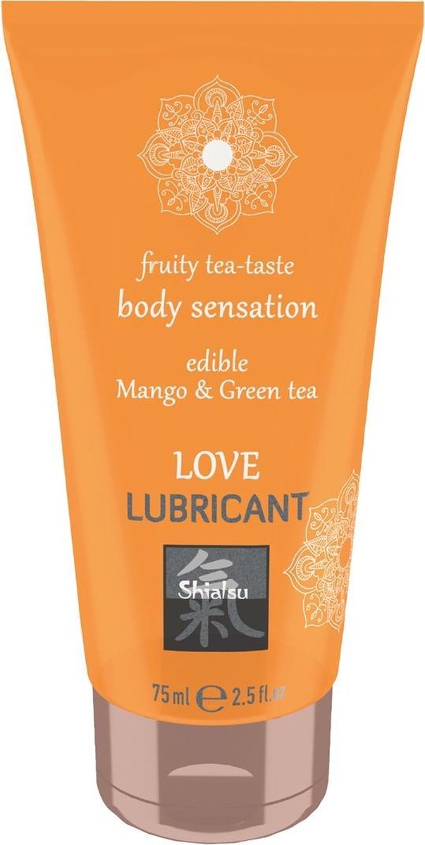 Love Eetbaar Glijmiddel - Mango & Groene Thee