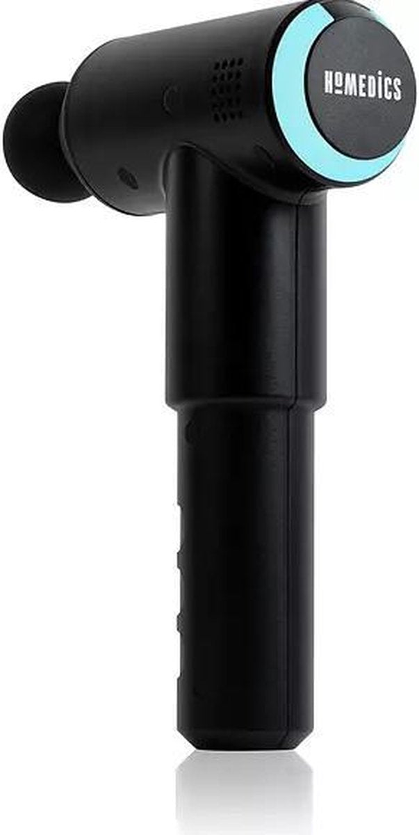 HoMedics Massage gun - 3 Versnellingen - 2 soorten koppen + Gratis tasje - Krachtig - Super handig