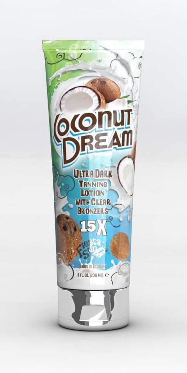 Fiesta Sun COCONUT DREAM Zonnebankcreme 15X Bronzer - 236ml