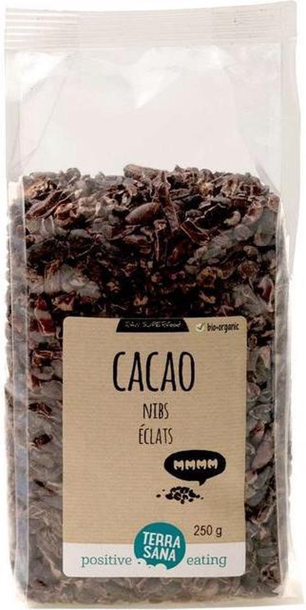 Terrasana RAW Cacao Nibs - 250 gram