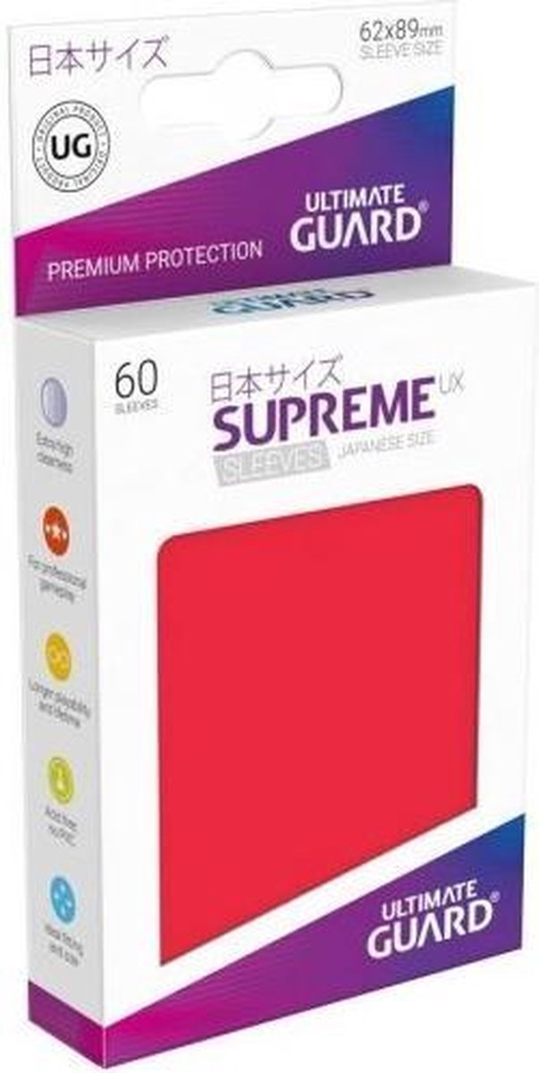 Supreme UX Sleeves Japanese Size Red (60)