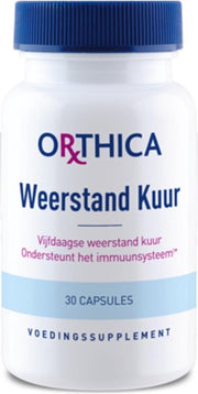 Orthica Weerstand Kuur (voedingssupplement) - 30 Capsules