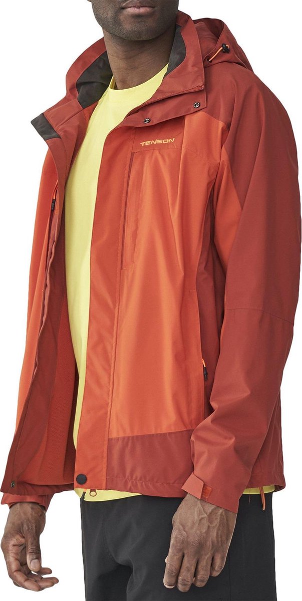 Tenson Southwest  Outdoorjas - Maat XL  - Mannen - oranje/rood