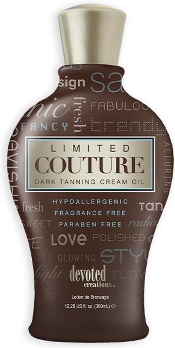 Devoted Creations - Devoted Limited Couture zonnebankcreme - 360ml
