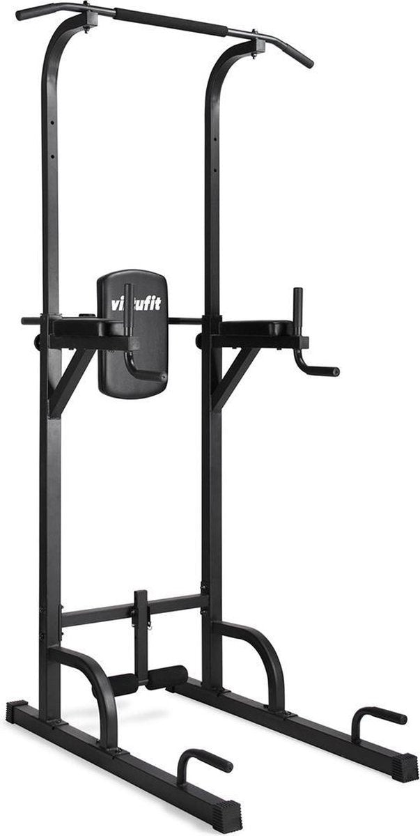 Pull up Station - VirtuFit Power Tower Fitness - Verstelbaar - Dip Station