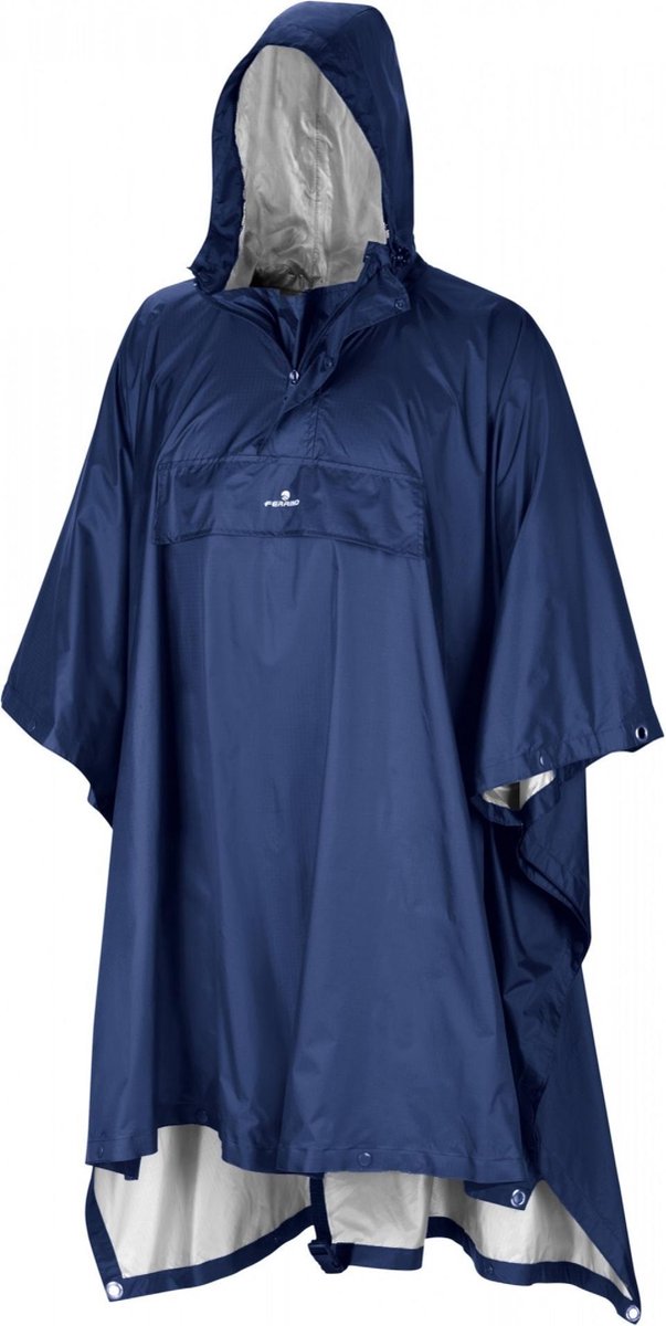 Ferrino Regenponcho Todomodo Unisex Blauw S/m