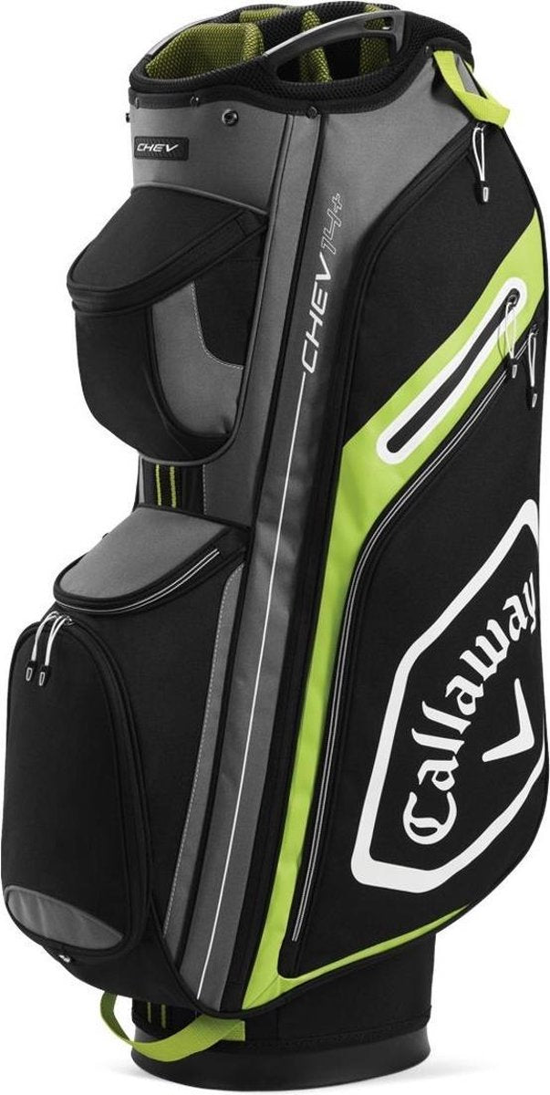 Callaway Chev 14+ Cartbag - Zwart Geel