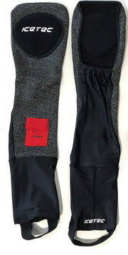 Icetec | Snijvaste Scheen-/Enkelbeschermers - Elastiek bandje - L/XL - Schaatsen