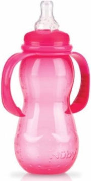 Nuby Trainingsfles Antikoliek 320 Ml Junior 23 Cm Rood