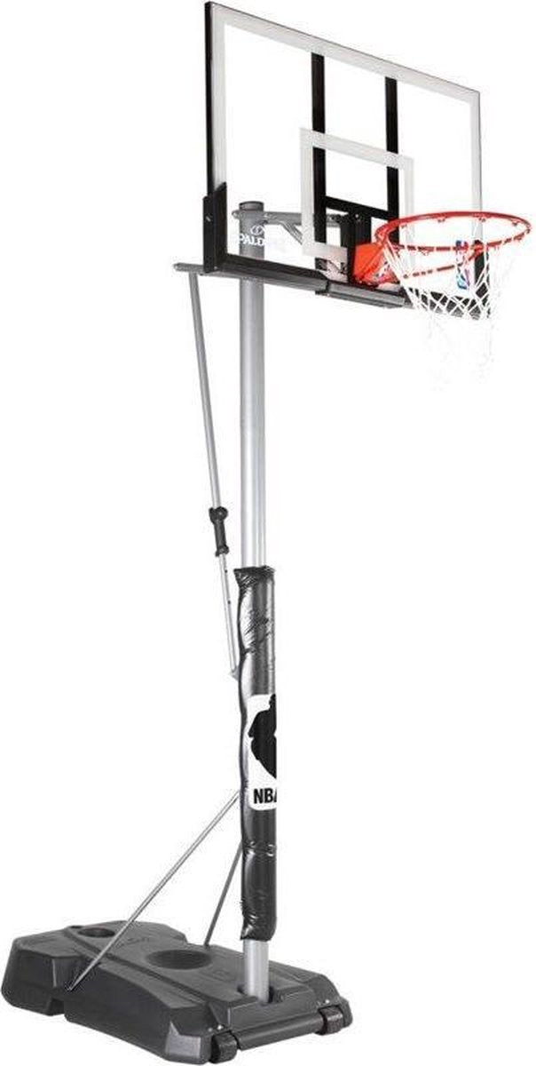 Spalding Nba Silver System Basketbalinstallatie - Zwart | Maat: UNI