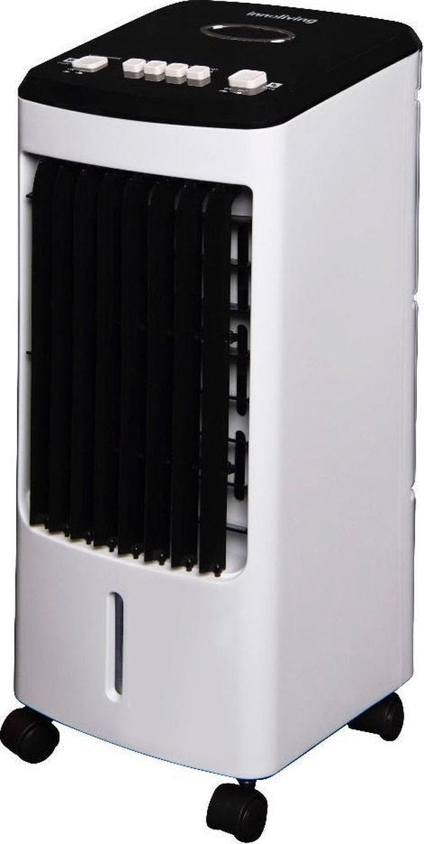 Luxe Luchtkoeler Ventilator INNOLIVING  - Mobiele 3 in 1 Aircooler 80 Watt 3 Liter - Verrijdbare air cooler