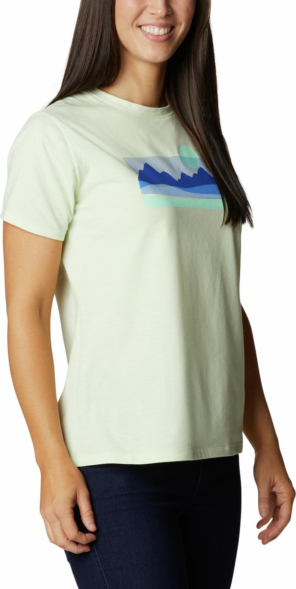 Columbia Sun Trek SS Graphic Tee - Light Lime