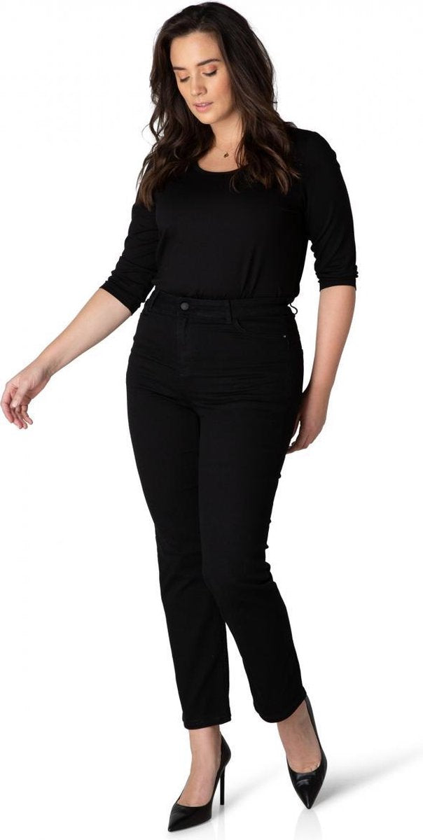 YESTA Quinna Broek - Black - maat 1(48)