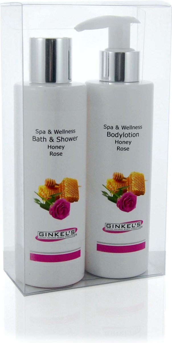 Ginkel's - Spa & Wellness Giftset -  Honey & Rose