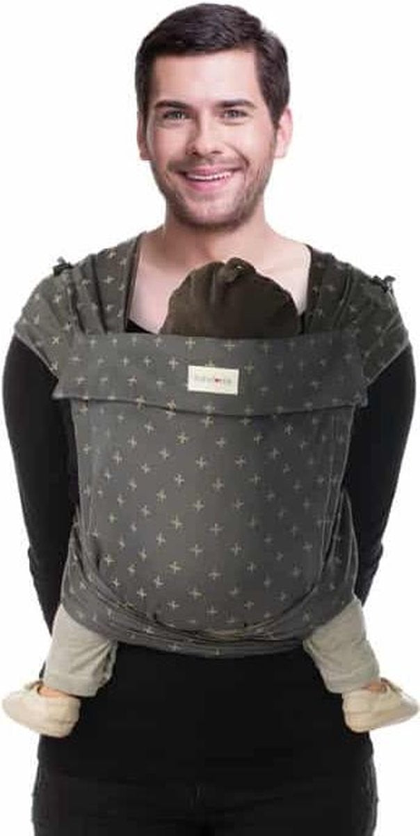 Babylonia draagdoek BB Tai sizer grey plus