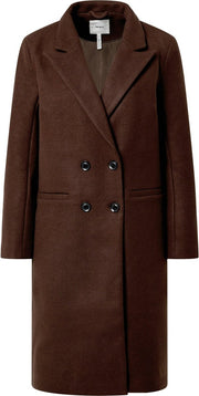 Object tussenmantel Bruin-38 (M)