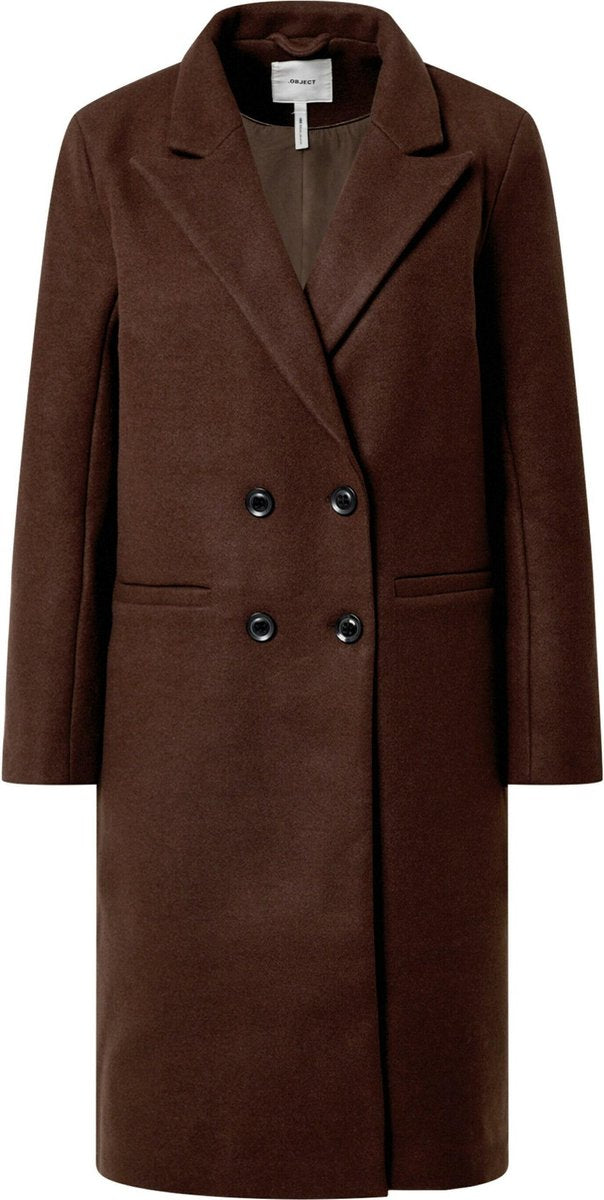 Object tussenmantel Bruin-38 (M)