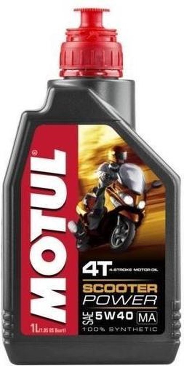 MOTUL Motoroliescooter Power 4T 5W40 1L