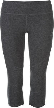 Karrimor - ¾ Hardloopbroek  - Capri - Dames - Donkergrijs Gemêleerd - S