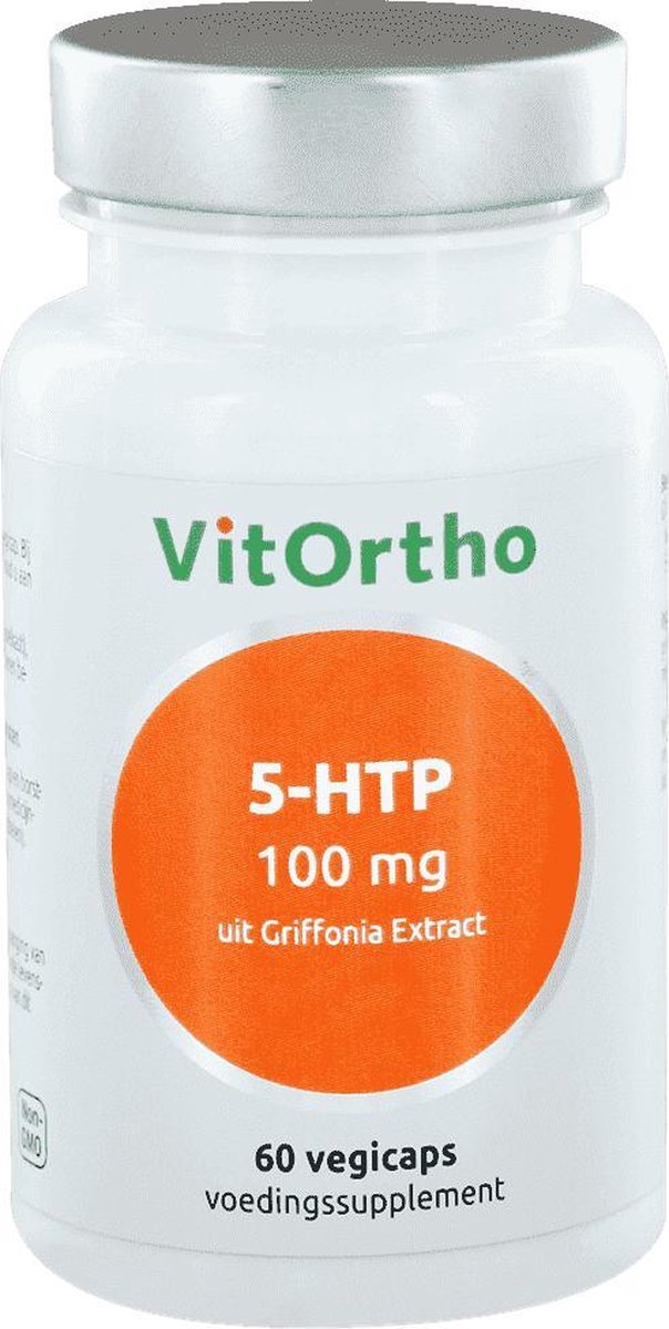 VitOrtho Griffonia Extract 5-HTP - 60 Capsules - Voedingssupplement