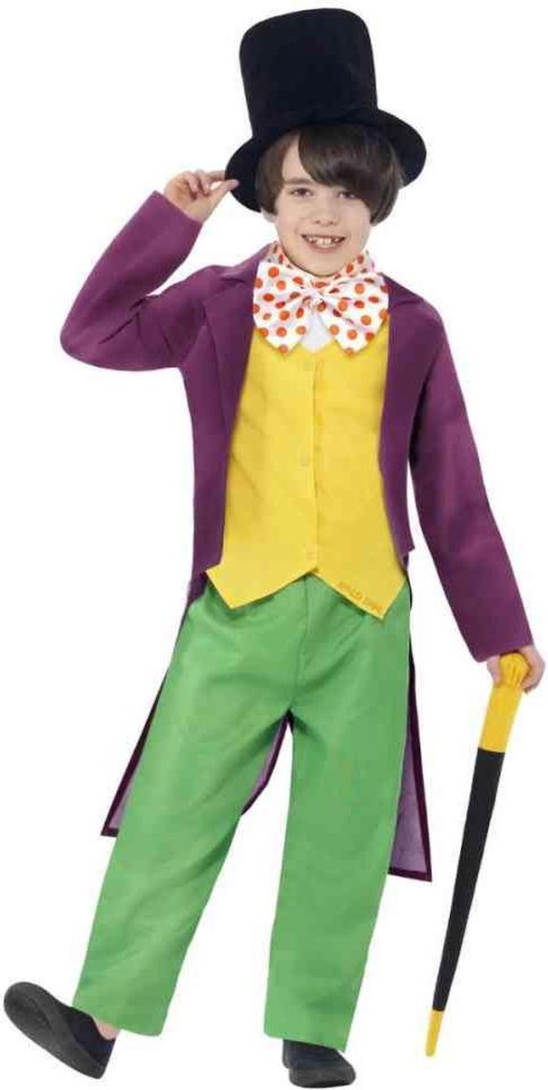 Willy Wonka kostuum | Kinderverkleedkleding maat 128-140