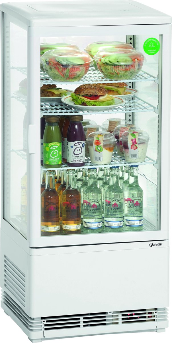 Mini-koelvitrine 78L