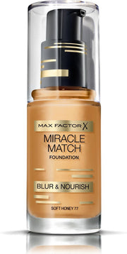Max Factor Miracle Match Shade Matching Liquid Foundation - 077 Soft Honey