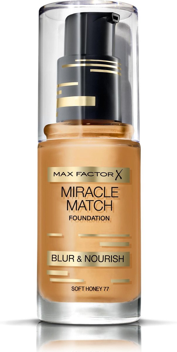Max Factor Miracle Match Shade Matching Liquid Foundation - 077 Soft Honey