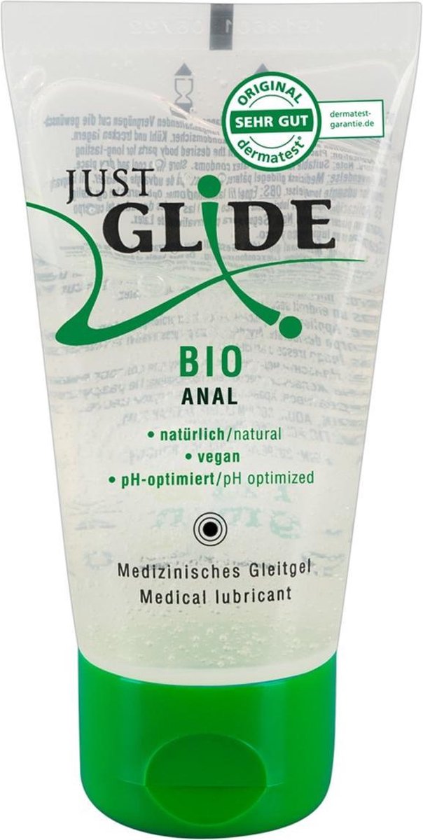 Just Glide Bio Anaal Glijmiddel - 50 ml