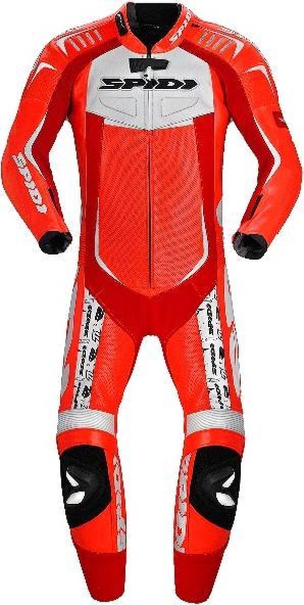 Spidi Track Wind Replica Red White One Piece Racing Suit 54