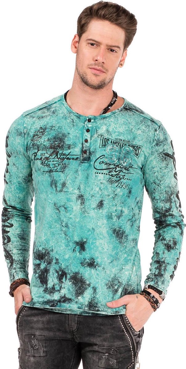 Cipo & Baxx Shirt met lange mouwen