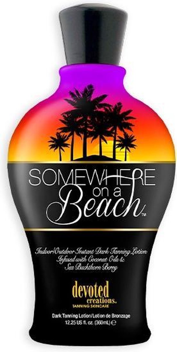 Devoted Creations - Devoted Somewhere on a beach zonnebankcreme - 360ml