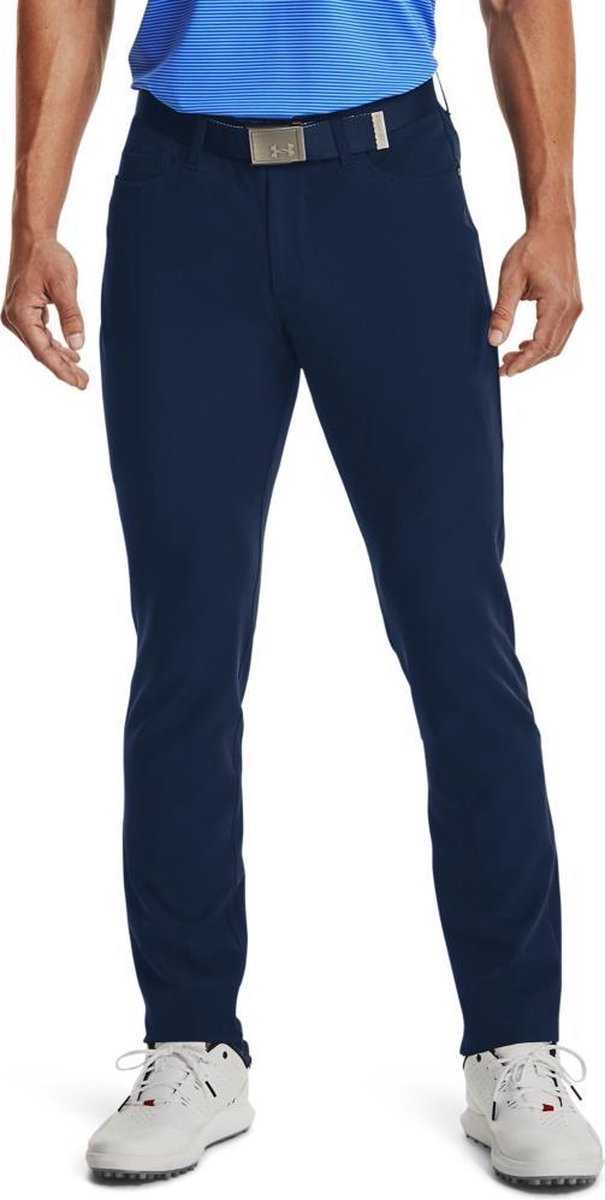 UA 5 Pocket Pant-Academy / Blauw maat: W40 X L36    heren > golf kleding > broeken