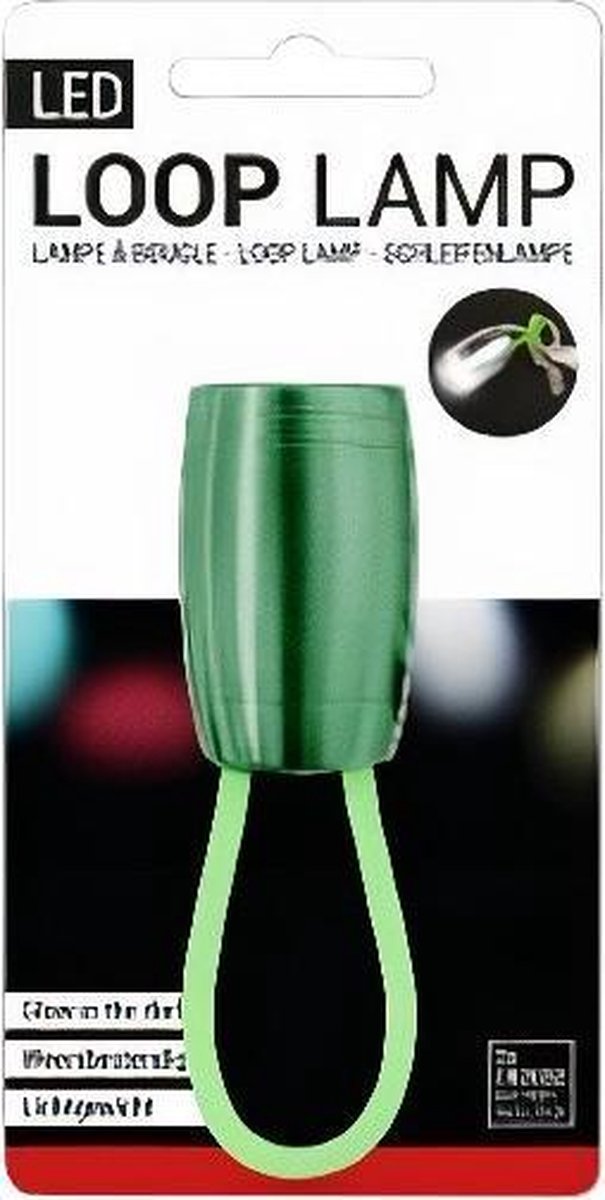 Verhaak Zaklamp Led Batterij 1 Lm Staal Groen
