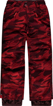 Old Stuff Wintersportbroek All Over Print - Red Aop - 128