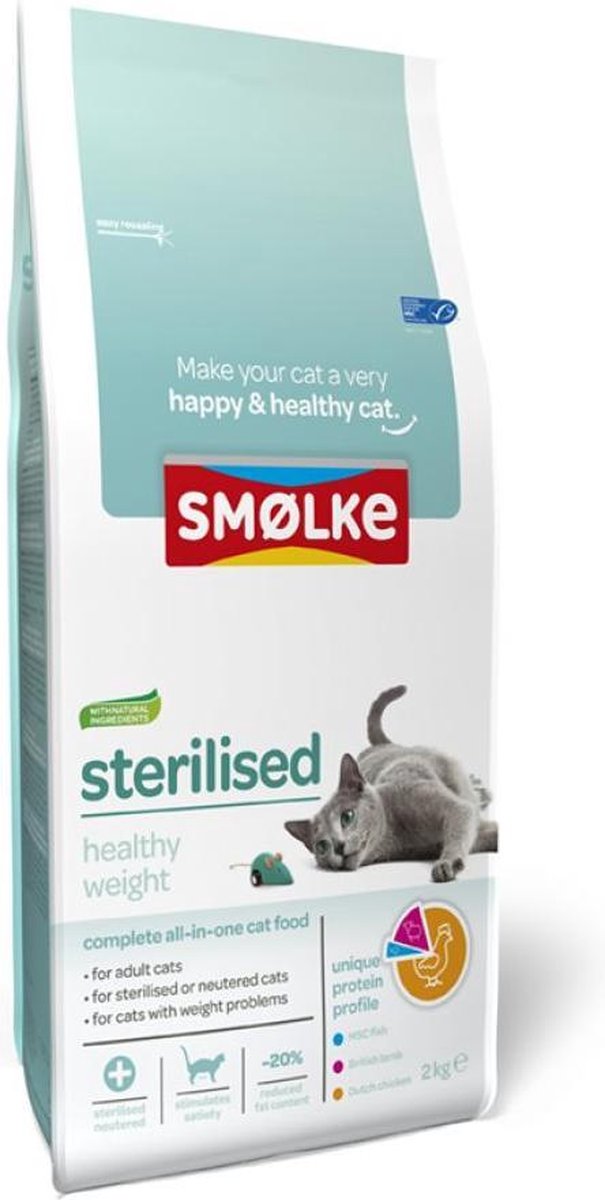 Smolke sterilised weight control Light - 2 kg